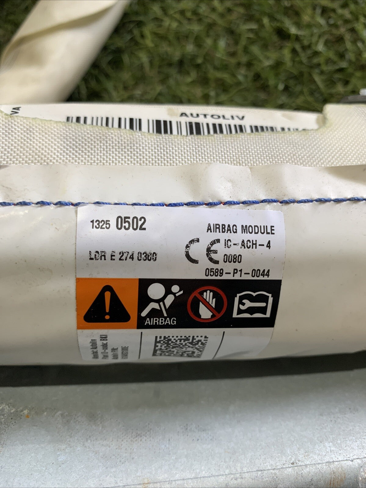 Airbag a tendina laterale sinistro (sx) Opel Meriva B (2010-2017) Cod: 13250502