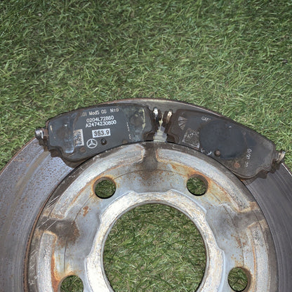 Kit Dischi E Pastiglie Posteriore Mercedes W177