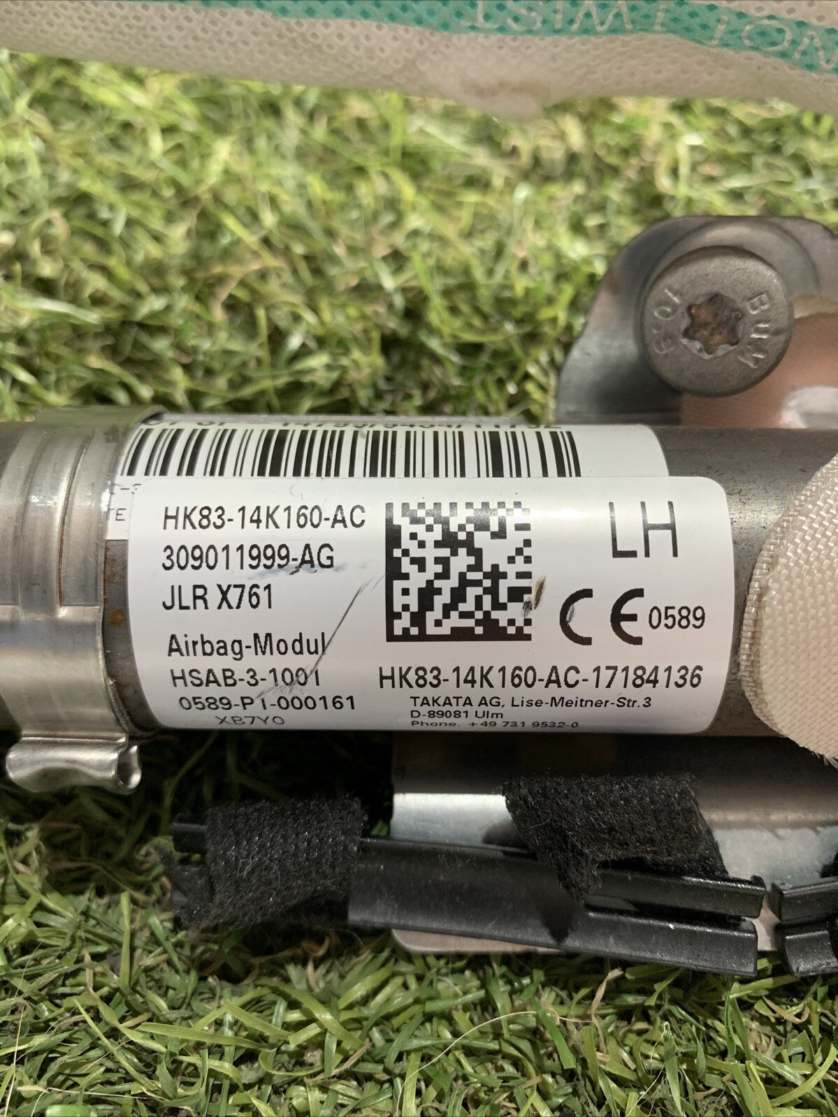 TENDINA AIRBAG SINISTRA SX LAND ROVER RANGE ROVER VELAR  2019 SRS HK8314K160AC