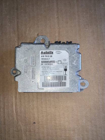 RICAMBI USATI 610796100 CENTRALINA AIRBAG RENAULT Clio Serie (0408)