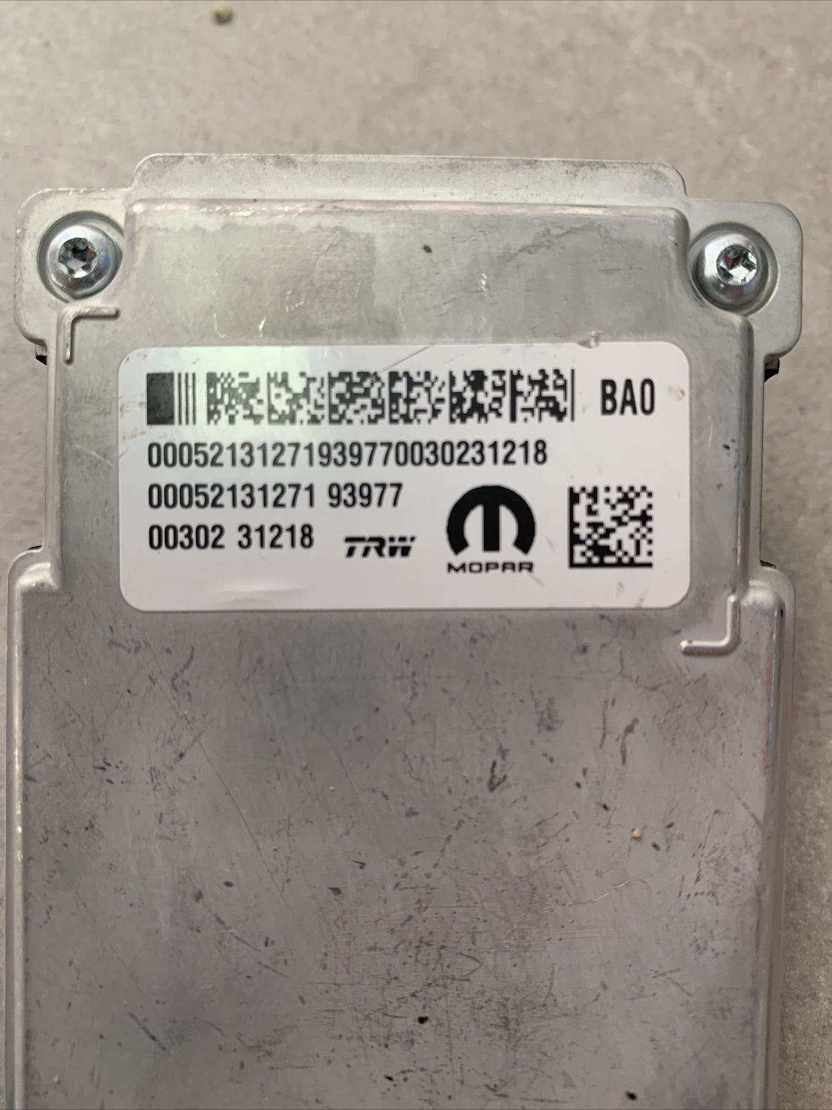 Telecamera Anteriore Fiat 500x 00052131271