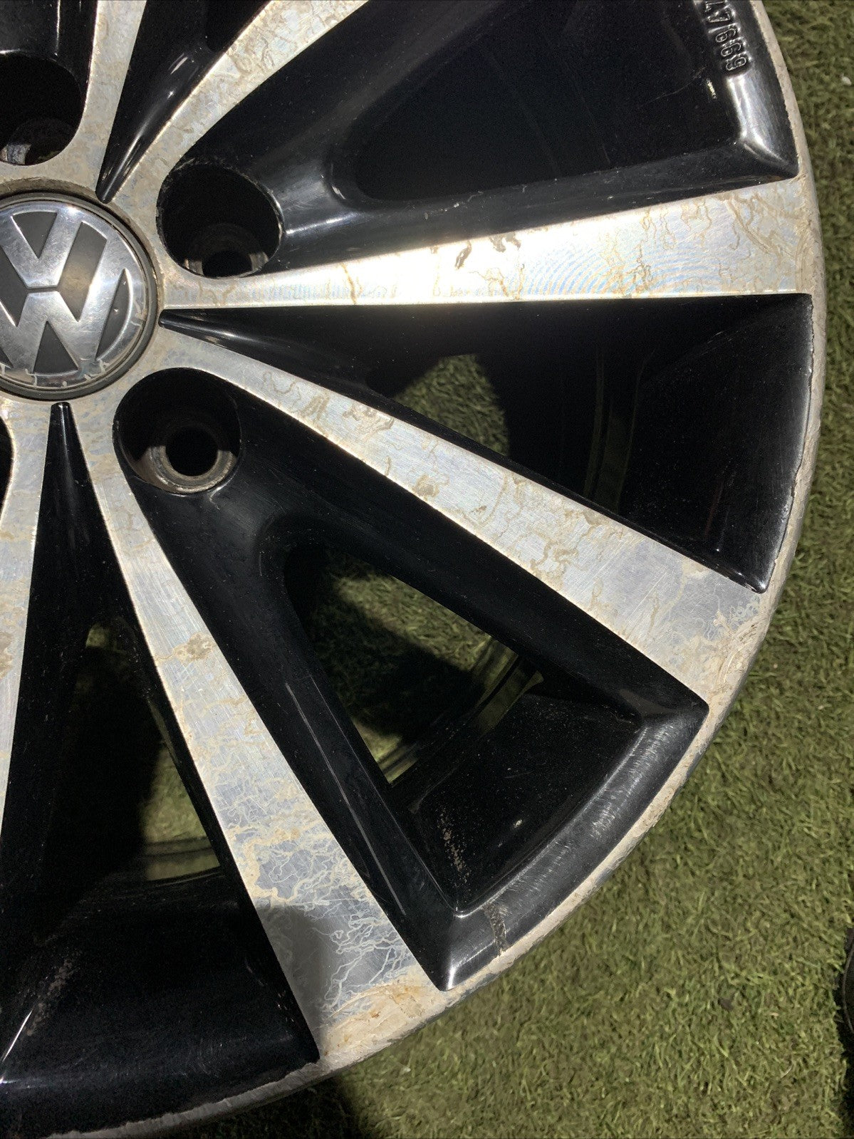 Cerchio In Lega Da 16 Volkswagen Polo 6R 6R0601025N (1)