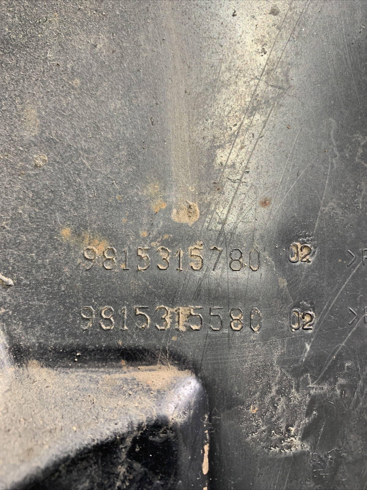 Sotto Scocca Posteriore Sinistro Peugeot 308 2016 Berlina 1.6 Diesel 9815315780