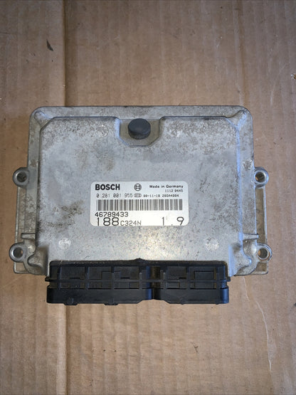 Centralina motore FIAT Punto BOSCH 0281001955 / 46789433 / 28SA4884 (D)