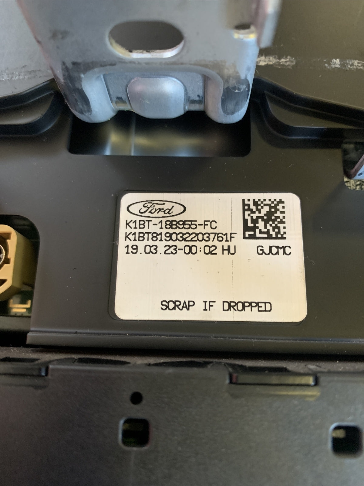 K1BT-18B955-FC DISPLAY MULTIFUNZIONE RADIO FORD FIESTA