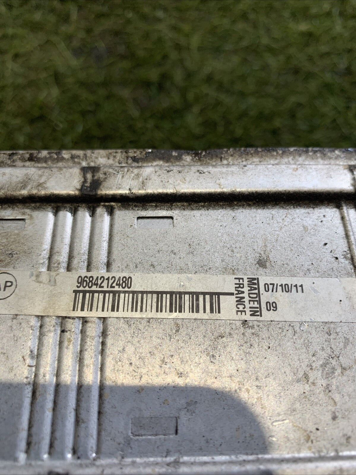 9684212480 RADIATORE INTERCOOLER CITROEN DS4 (B75) 1.6 D 8V MAN 6M 114CV 2013