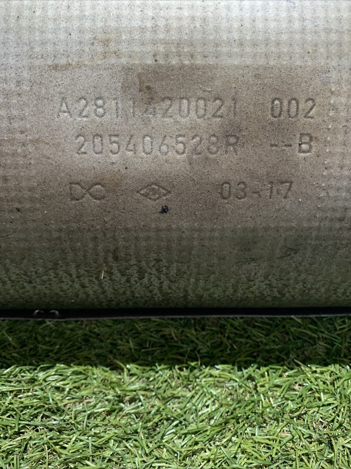 Silenziatore Scarico Marmitta Renault Twingo 2019 1.0 Benzina A2811420021