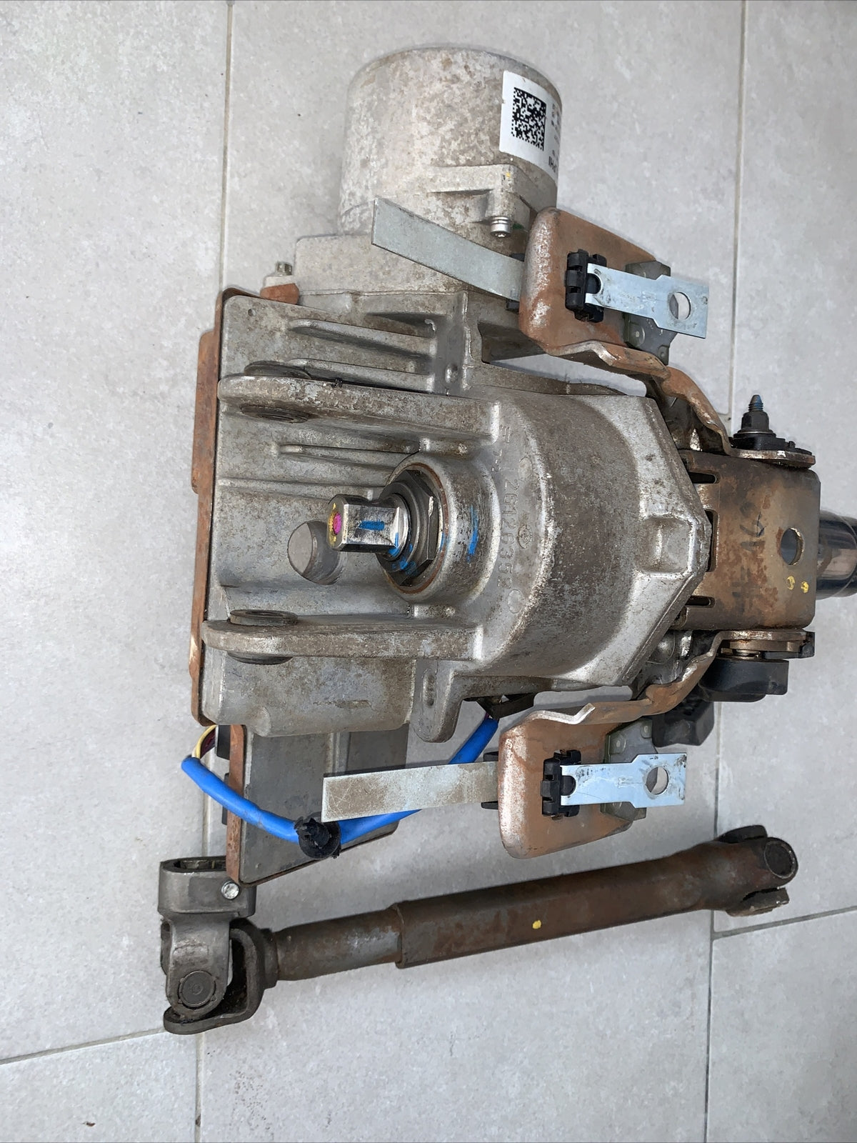 PIANTONE ELETTRICO CITY SERVOSTERZO  FIAT GRANDE PUNTO  26126352 FILO Blu