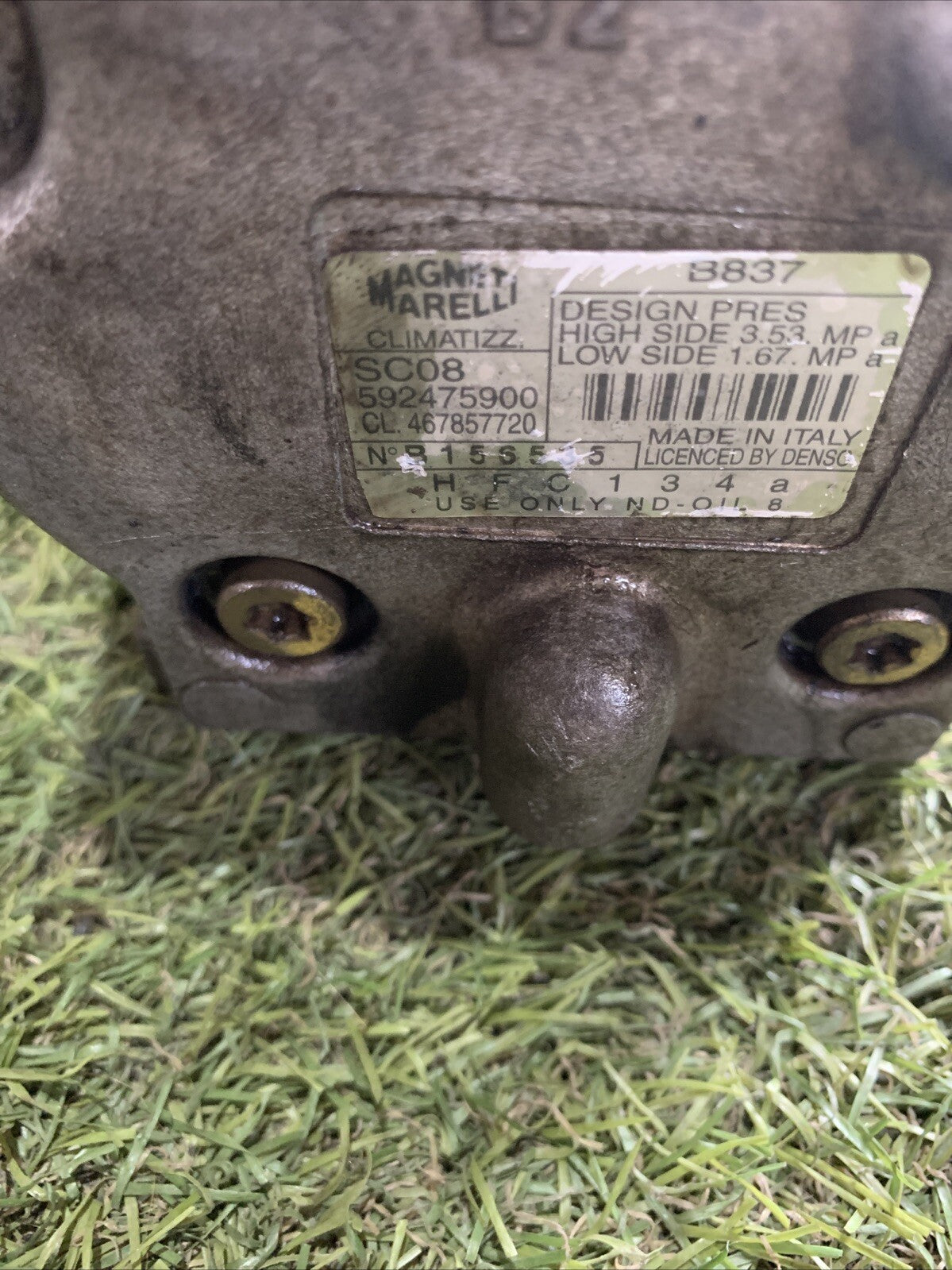 Compressore A/C Fiat Punto 188 1.2 Benzina 592475900