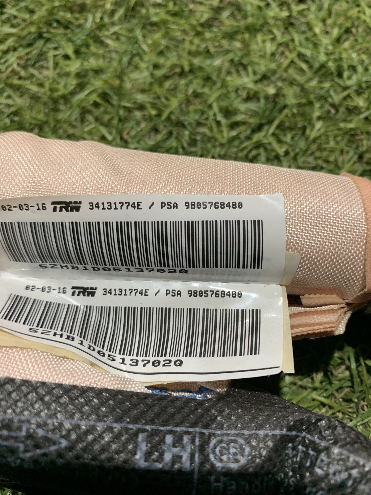 Tendina Airbag Sinistra Peugeot 308 2016 Berlina 9805768480