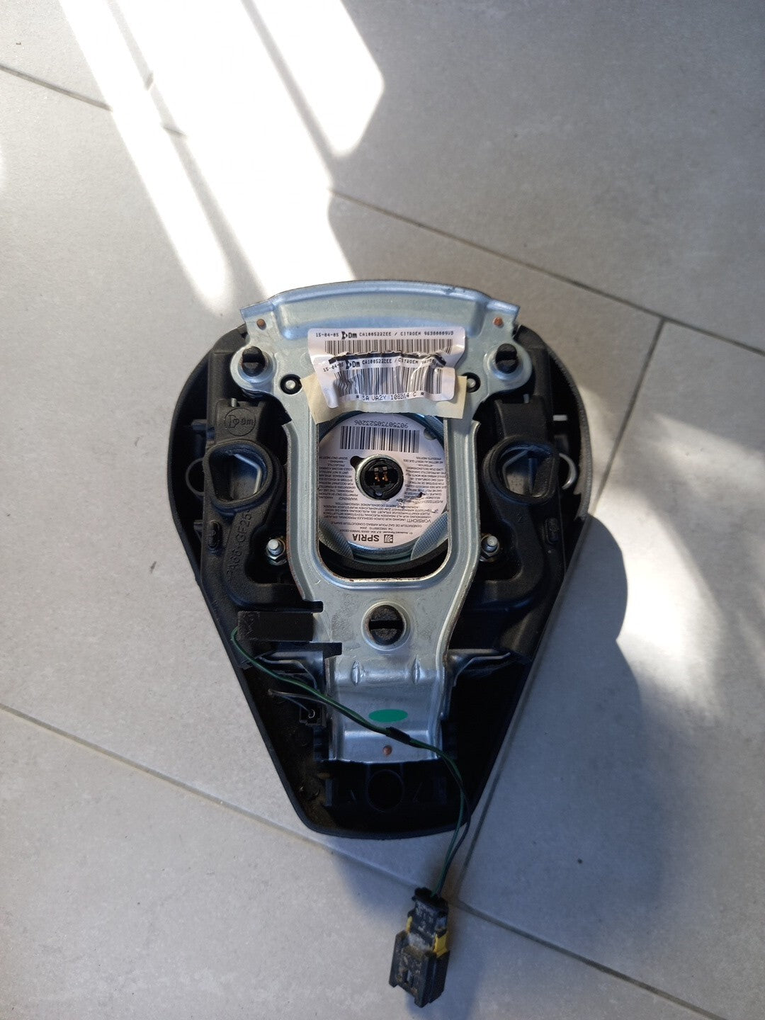  Airbag volante Citroen C3 I Dal 2002 al 2009 Cod 96380009UD