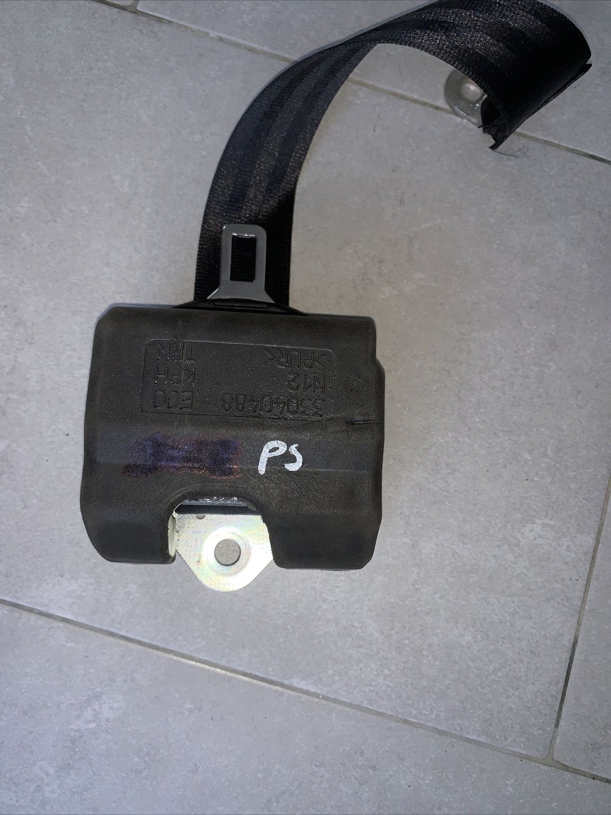 8P0857805 CINTURA DI SICUREZZA POSTERIORE SINISTRA AUDI A3 2.0 103KW 3P D 6M