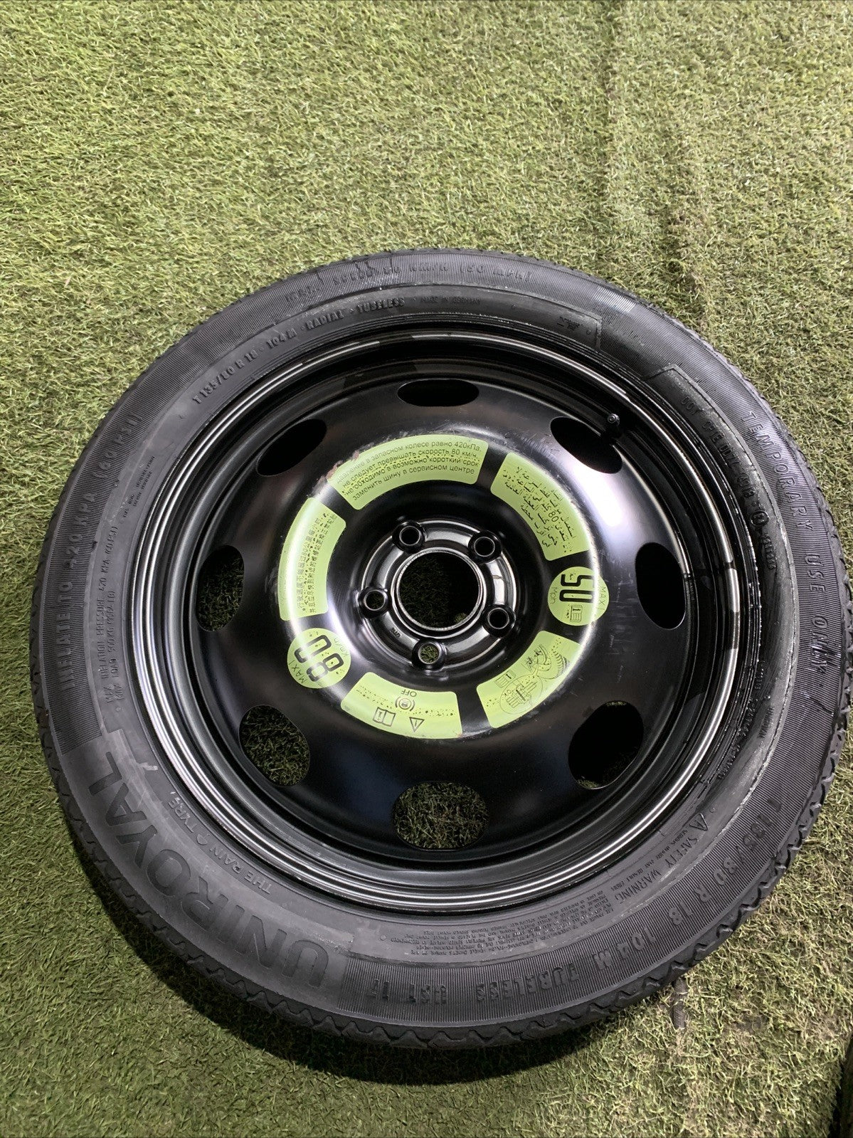 Ruotino Di Scorta Citroen C5 Aircross 2020 135/80R18