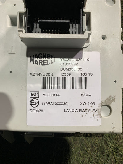 BODY COMPUTER PER FIAT 500 L Serie (351_352) 51965992 (12>)