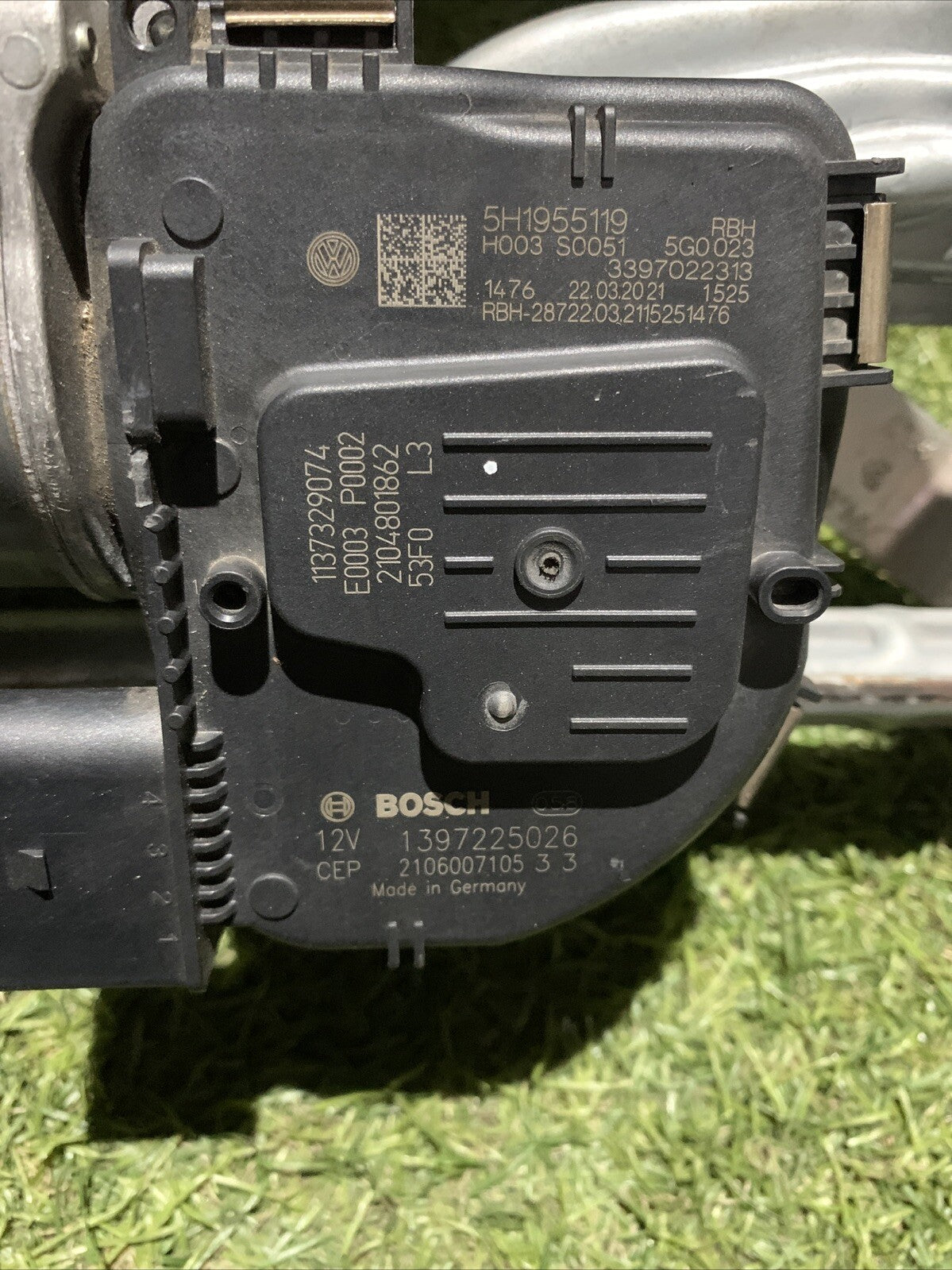 Motorino tergi ant completo di tandem per Volkswagen Golf 8