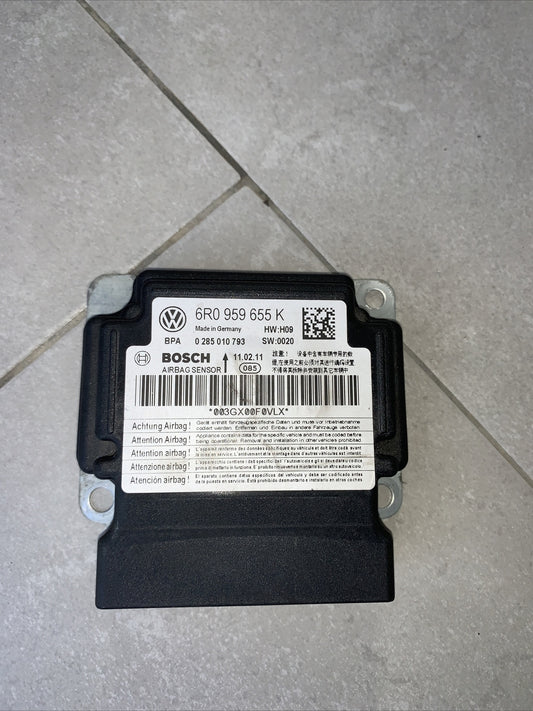 CENTRALINA AIR BAG (DA RICARICARE) VOLKSWAGEN POLO 6R COD: 6R0959655K 0285010793