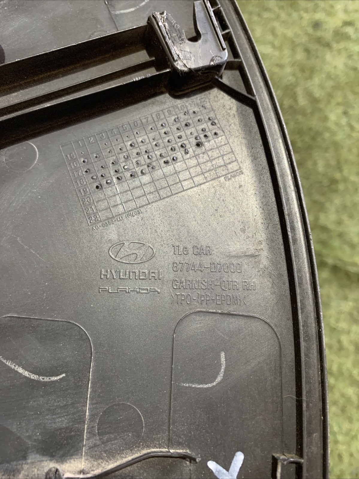 Archetto Ruota Posteriore Destro Hyundai Tucson 2019 87744-D7000