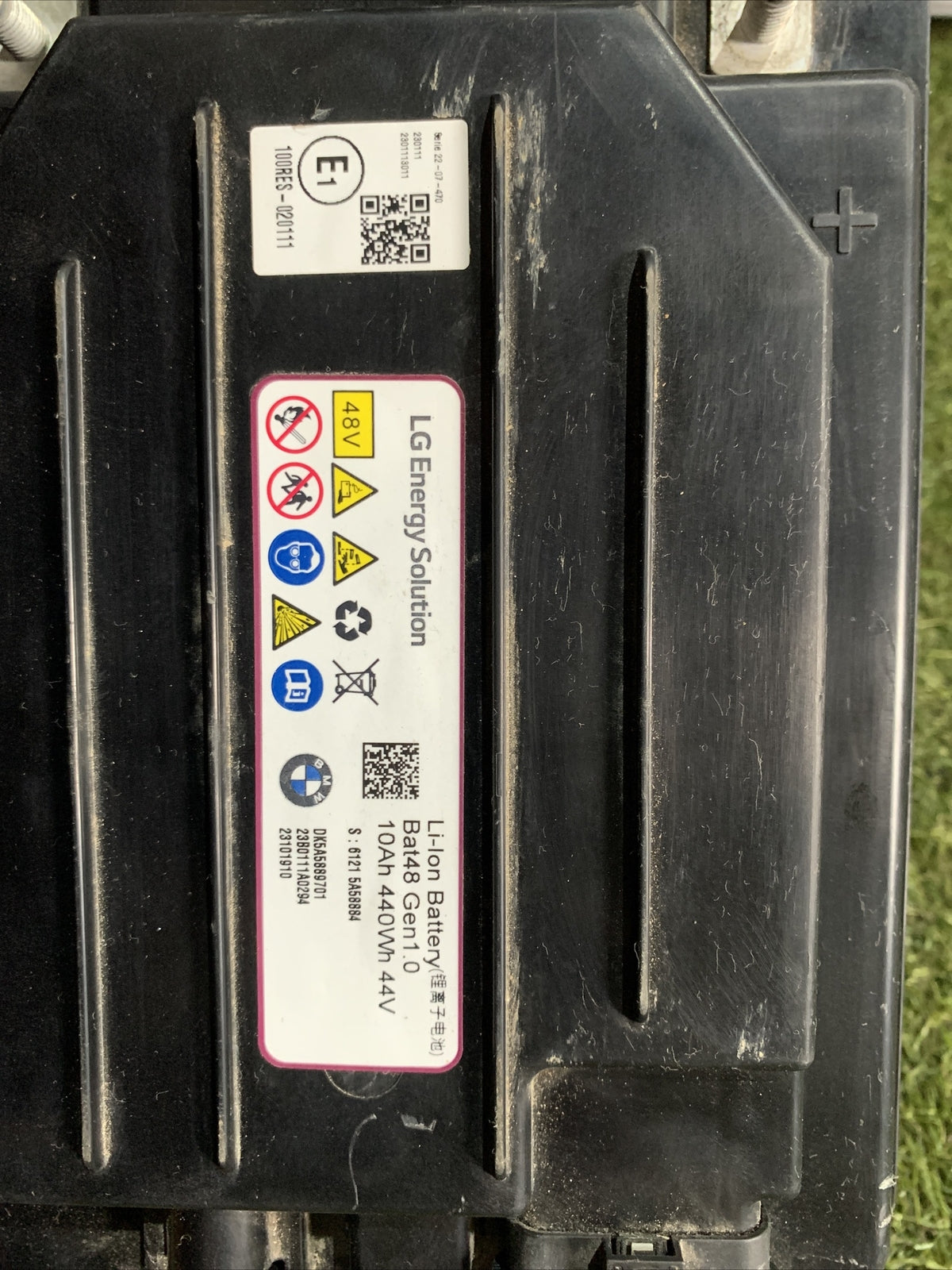 GRUPPO BATTERIE (IBRIDO) (AL LITIO) PER BMW X4 2022 G02 61215A58884