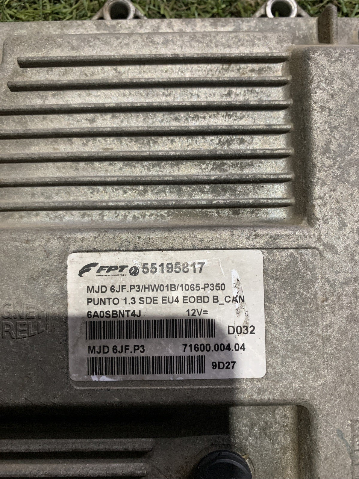55195817 CENTRALINA MOTORE FIAT PUNTO (188) 1.3 MTJ 70CV (2003\2010)