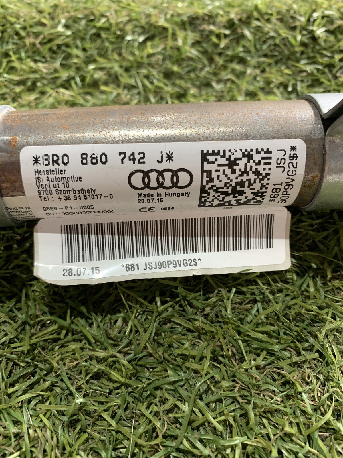 AIRBAG A TENDINA LATERALE DESTRA DX PER AUDI Q5 Serie 8R0880742J (12 17)