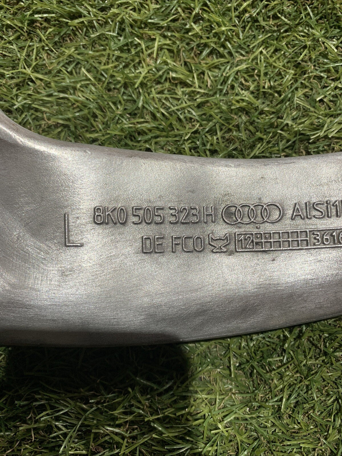 8K0505323H BRACCIO OSCILLANTE POSTERIORE SINISTRO AUDI A5 2012