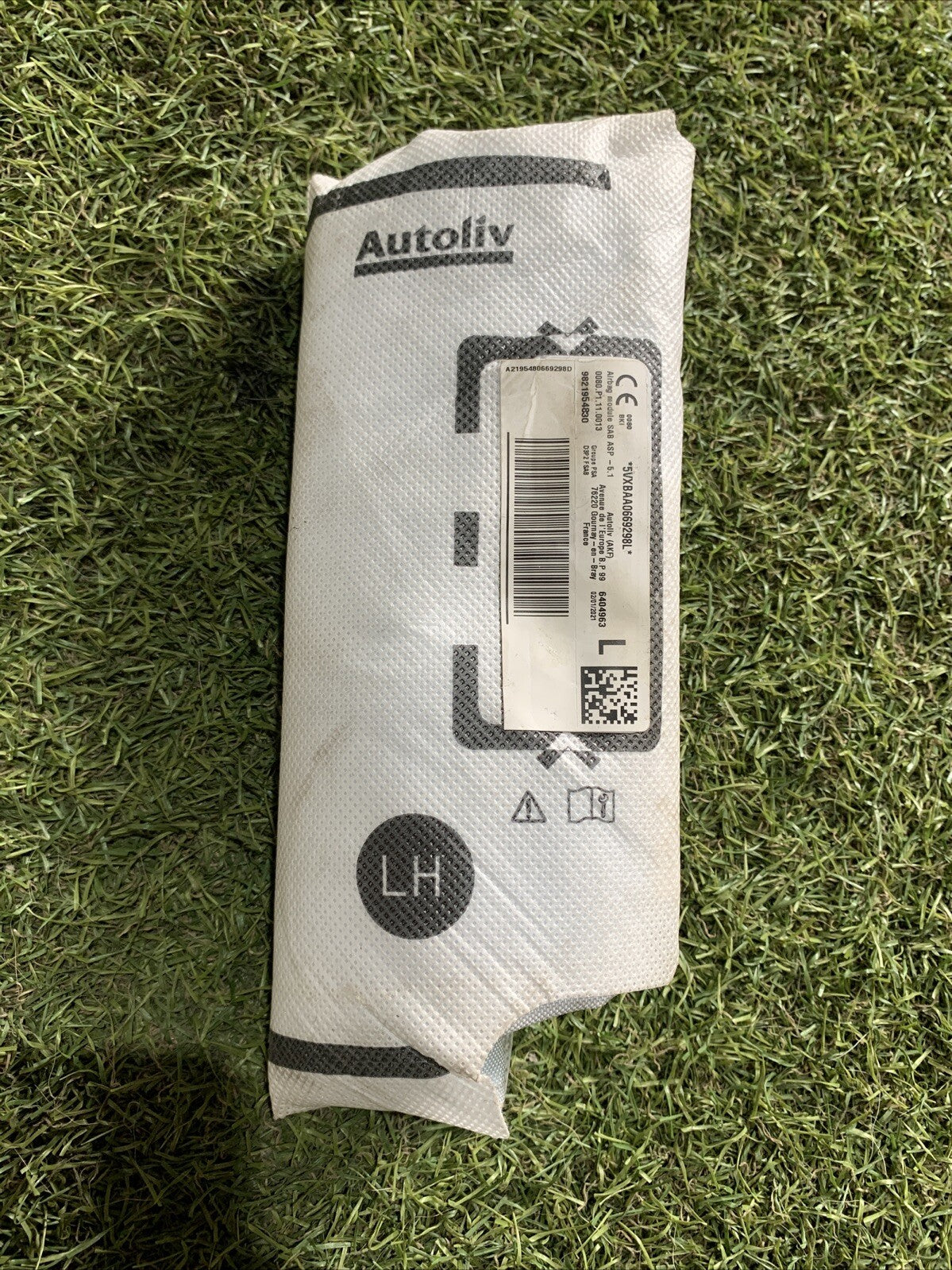 AIRBAG SEDILE ANTERIORE SINISTRO SX OPEL CORSA F ANNO 2021 9821954830