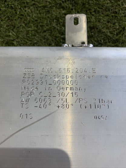 Accumulatore Di Pressione Ammortizzatori Audi Q7 2016 3.0 Diesel 4M0616204E