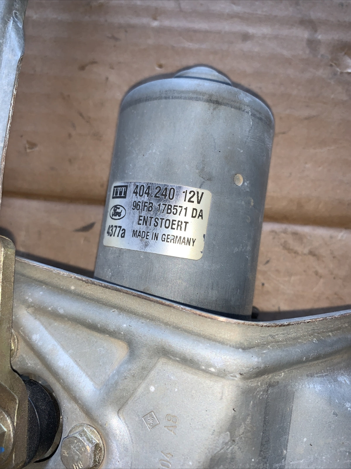 96FB17B571 MOTORINO MECCANISMO TERGICRISTALLO ANTERIORE FORD FIESTA-KA-PUMA 98 