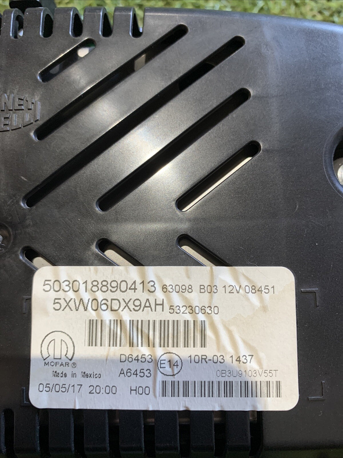 503018890413 QUADRO STRUMENTI JEEP Compass 2017