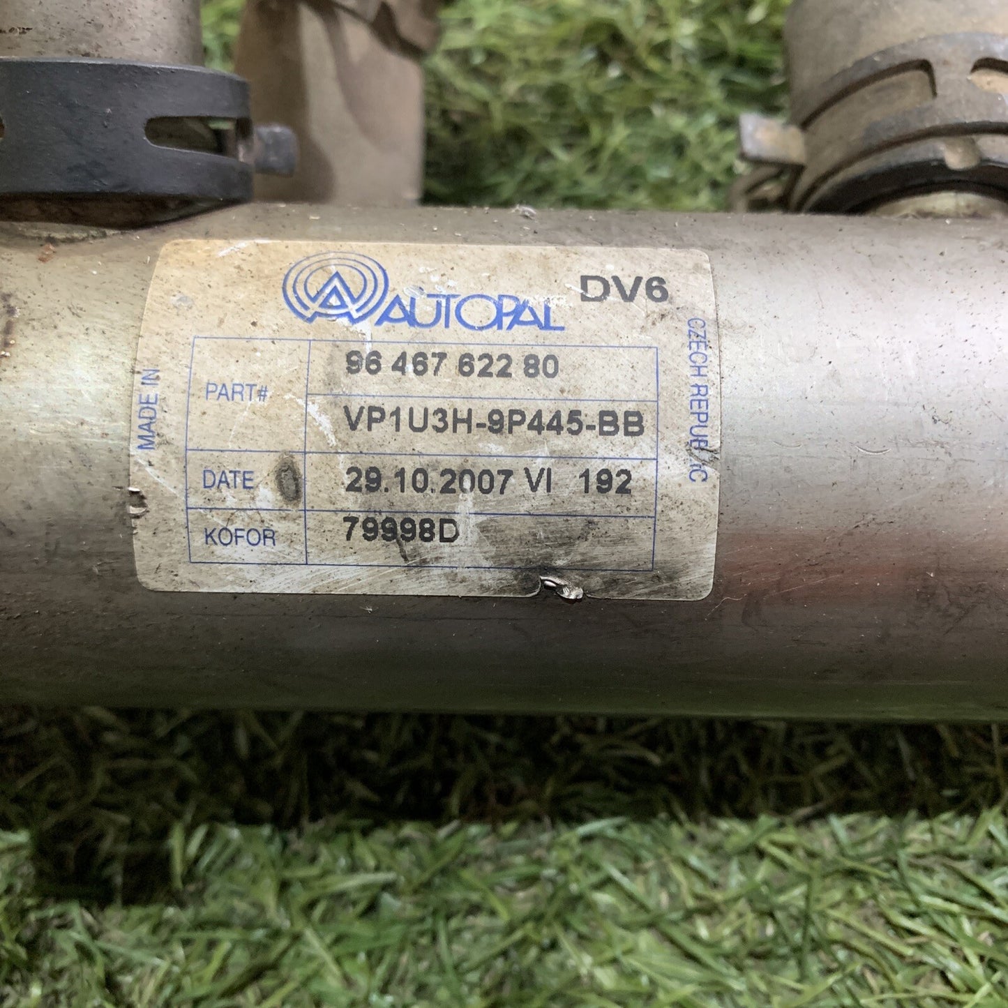 RADIATORE SCARICO GAS EGR PEUGEOT 3008 Serie 9646762280 Diesel 1600