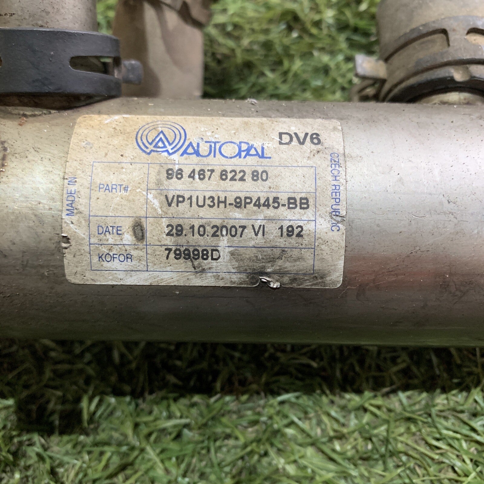 RADIATORE SCARICO GAS EGR PEUGEOT 3008 Serie 9646762280 Diesel 1600