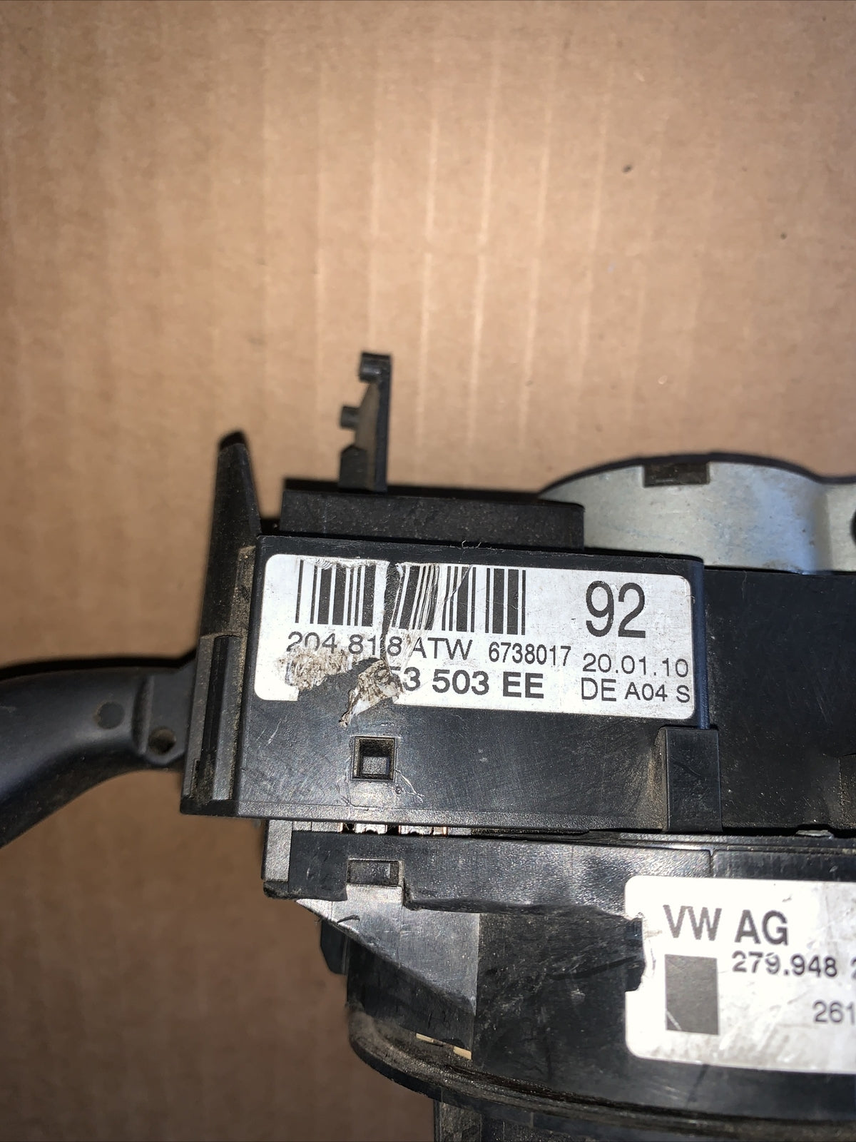 RICAMBI USATI 6Q0953503EE DEVIOLUCI VOLKSWAGEN Polo 5° Serie  2010 1600 D 934304