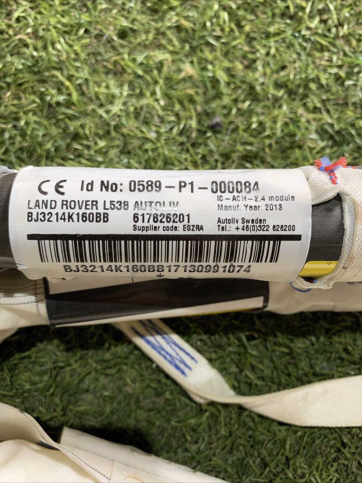 BJ3214K160BB AIRBAG LATERALE A TENDINA SX LAND ROVER RANGE ROVER EVOQUE (L538)14