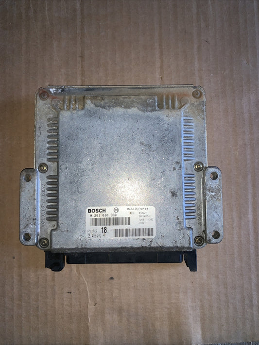 CENTRALINA MOTORE CITROEN BERLINGO P. RANCH 2.0 HDI 0281010360 9641607280