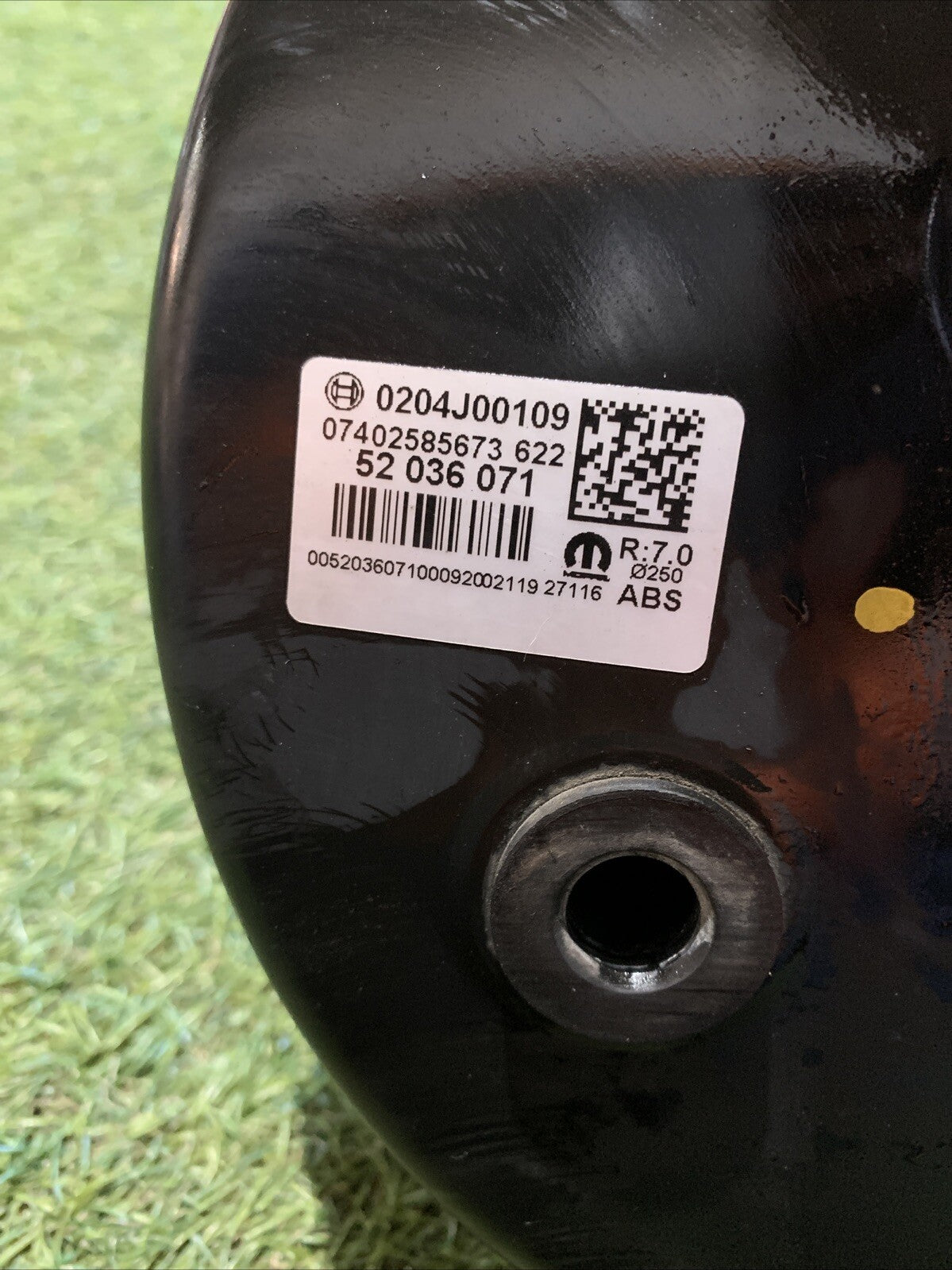 SERVOFRENO CON POMPA FRENI FIAT TIPO 1.3 MTJ 2017 COD 52036071