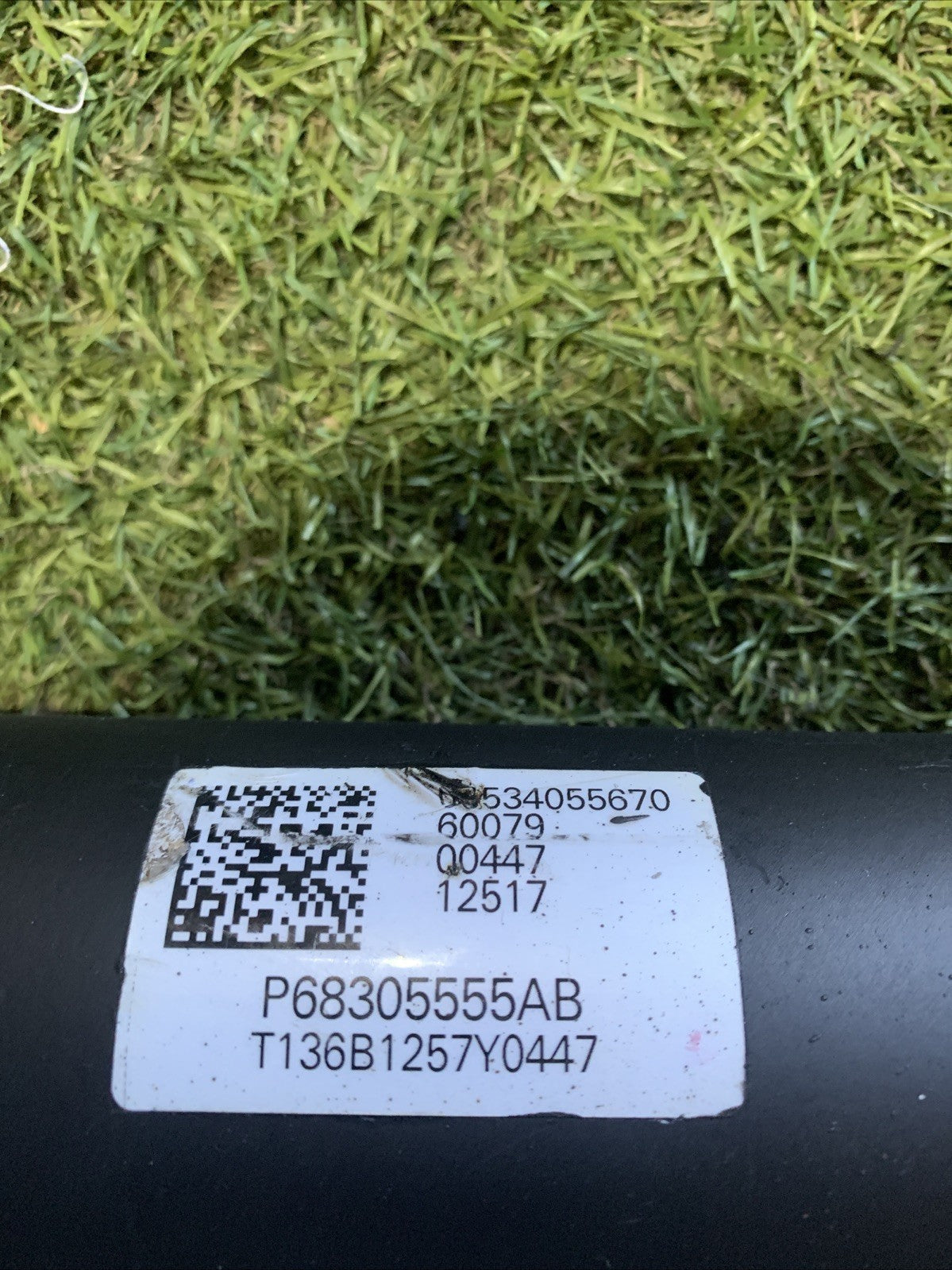 ALBERO DI TRASMISSIONE POSTERIORE JEEP COMPASS 2.0 CRD 4X4 2016  68305555AB