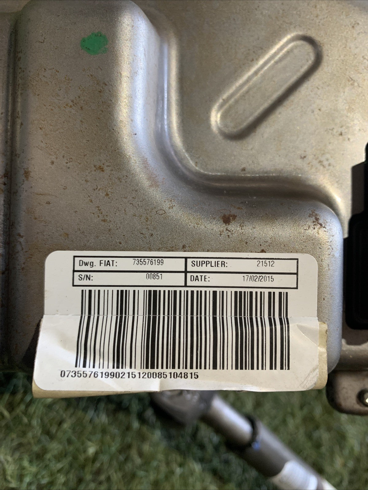 PIANTONE STERZO FIAT Panda 3° Serie 735576199 (12 ) 1.2 Benzina