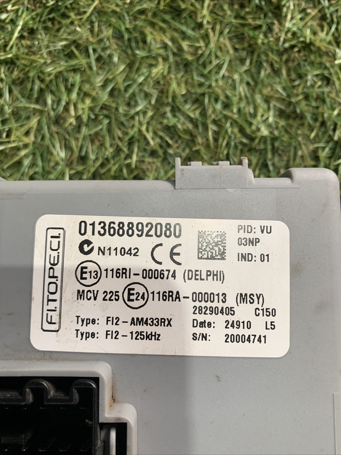 CENTRALINA BODY COMPUTER PER PEUGEOT Bipper 1° Serie 01368892080 1.3 MJT