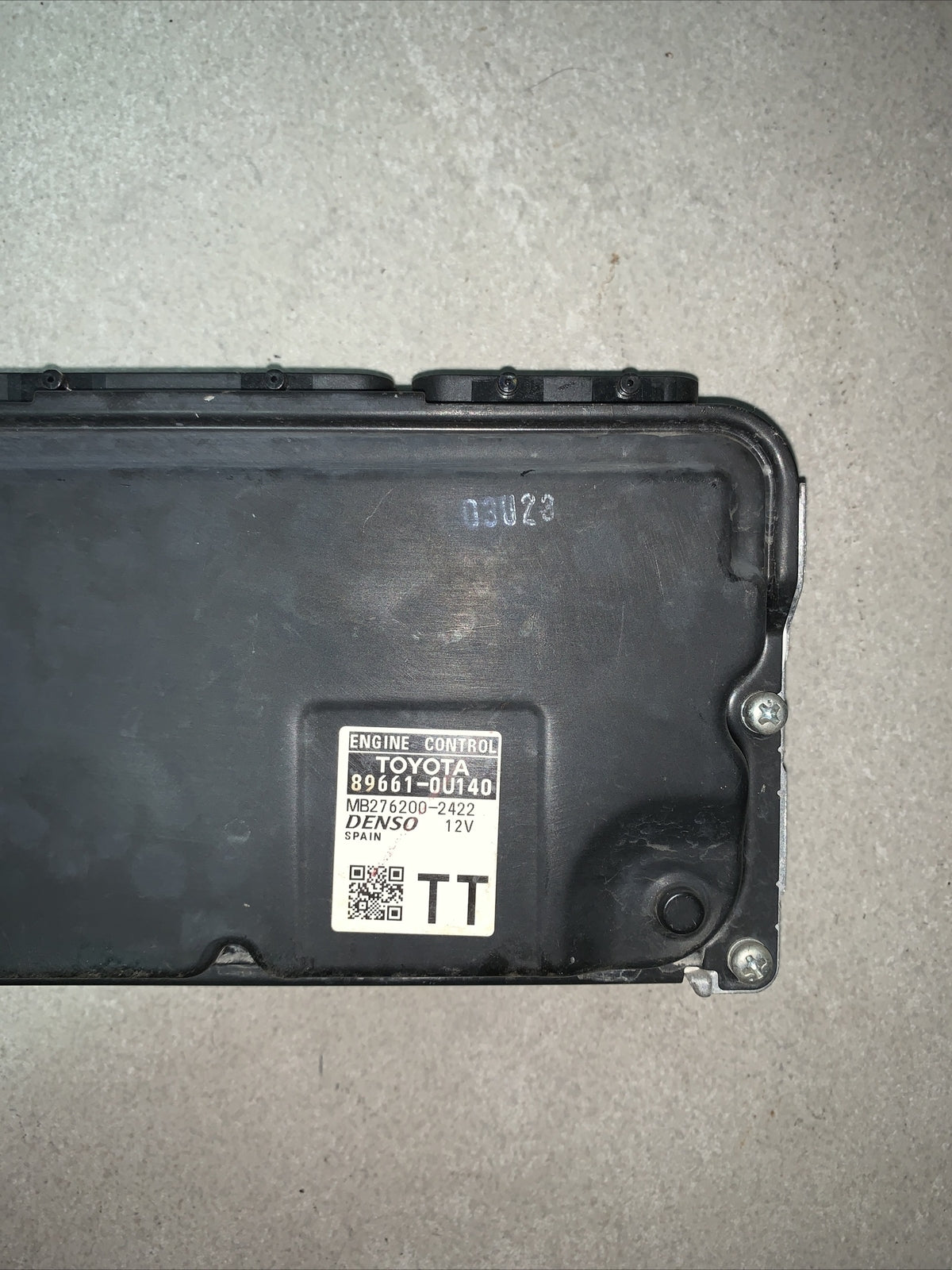 896610U140 // MB2762002422 CENTRALINA INIEZIONE TOYOTA YARIS 2019  5P 1.5B (3/17