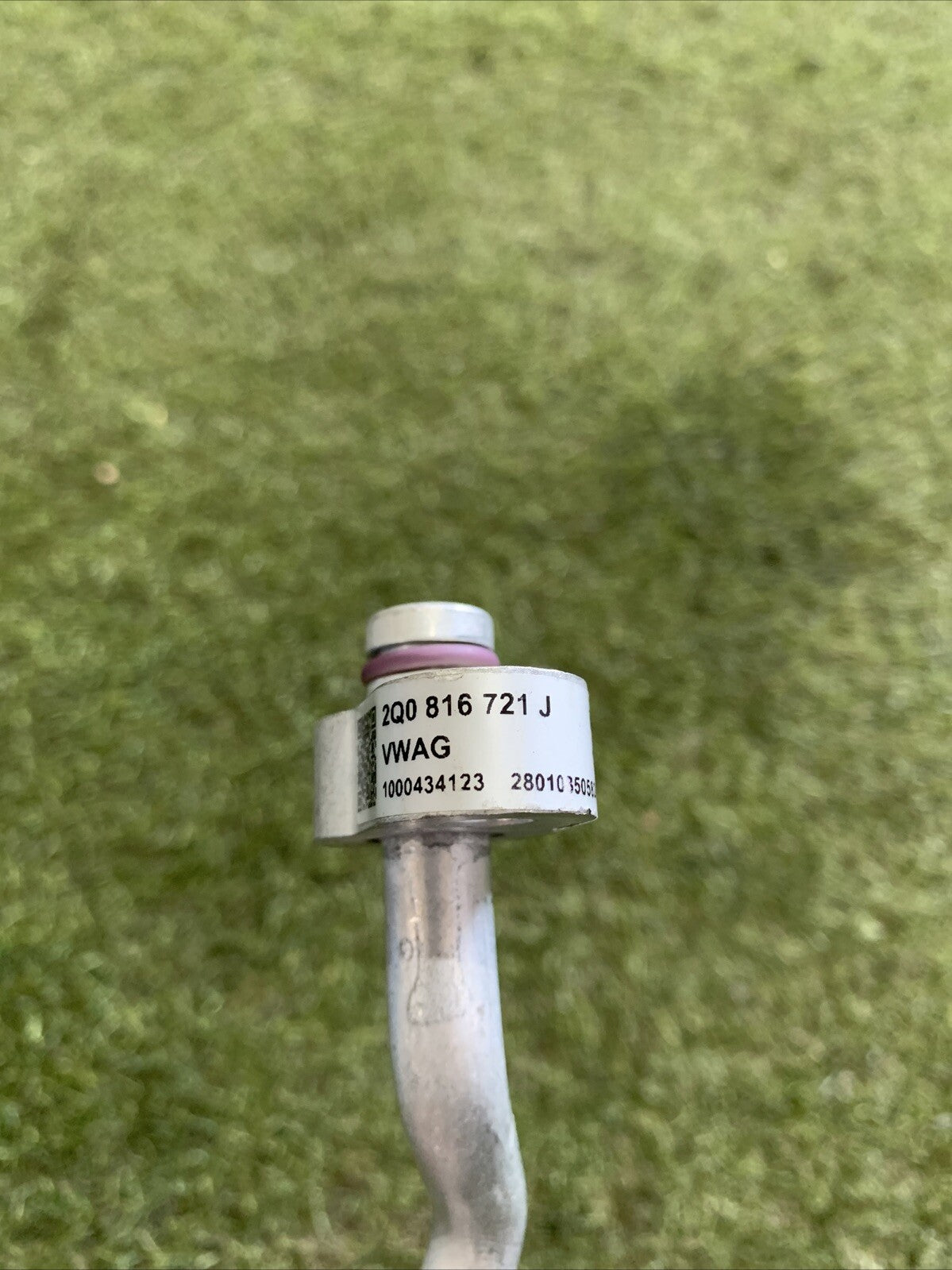 2Q0816721J TUBO ARIA CONDIZIONATA CLIMA VOLKSWAGEN T-CROSS 2018 1.0 Benzina