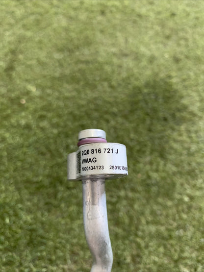 2Q0816721J TUBO ARIA CONDIZIONATA CLIMA VOLKSWAGEN T-CROSS 2018 1.0 Benzina