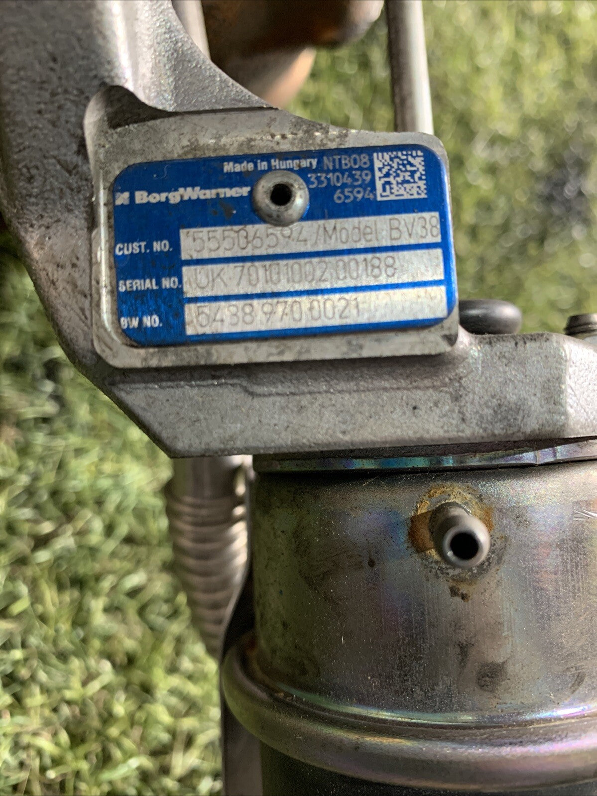 55486151 TURBINA TURBOCOMPRESSORE OPEL ASTRA K 1.6 D (2017)