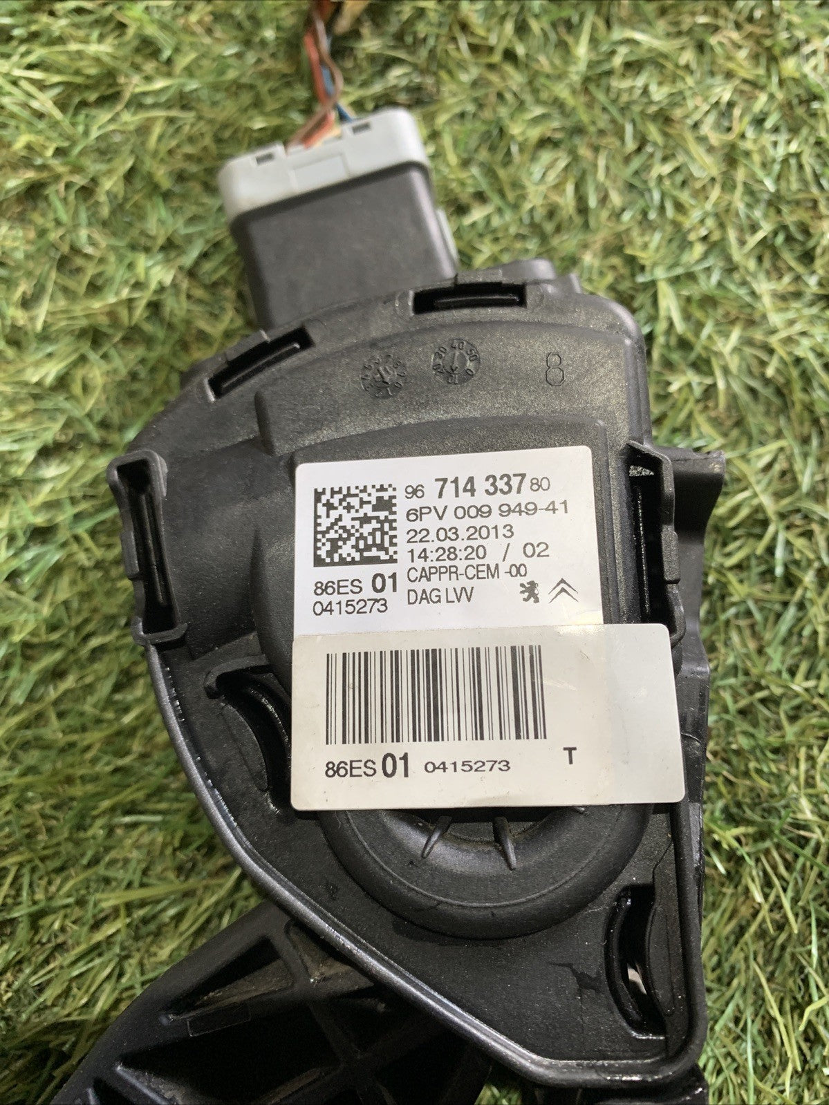 Pedale Accelleratore Citroen C3 2013 1.0 Benzina 9671433780