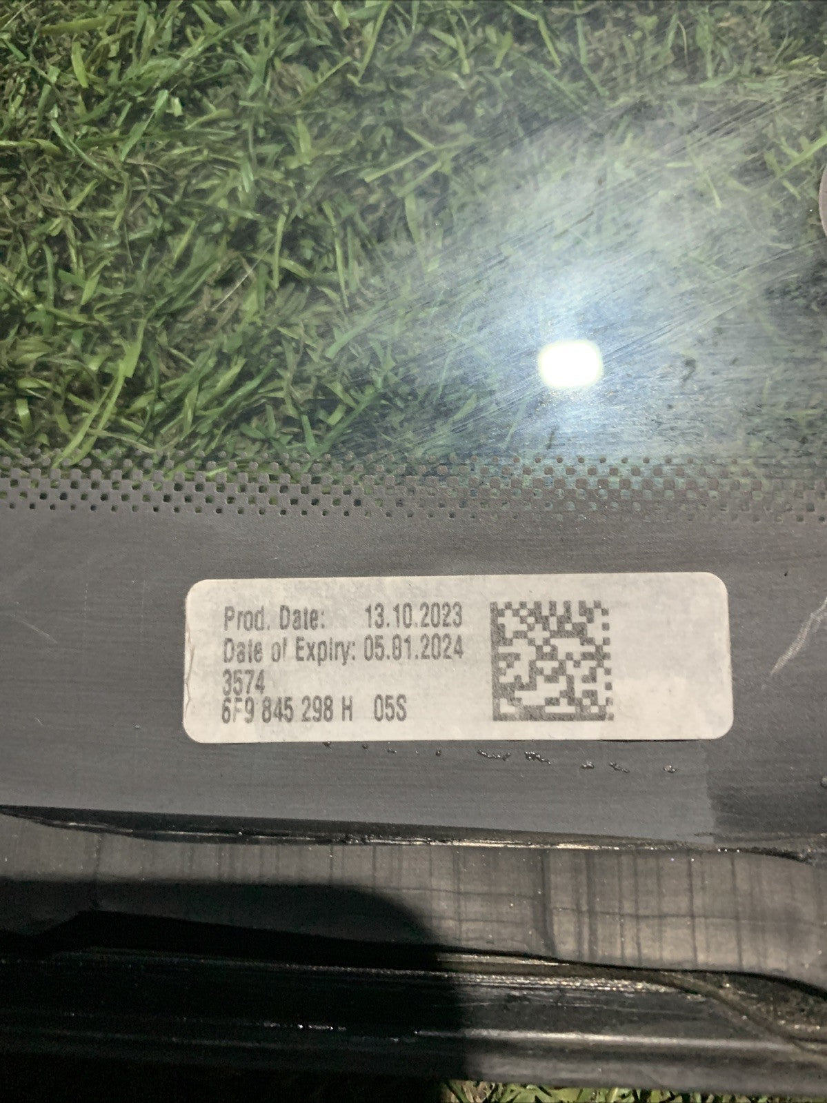 Vetro Fisso Fiancata Posteriore Destro Seat Arona 2024 6F9845298H