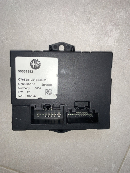 Centralina Modulo Di Controllo Alfa Romeo Stelvio 50552982