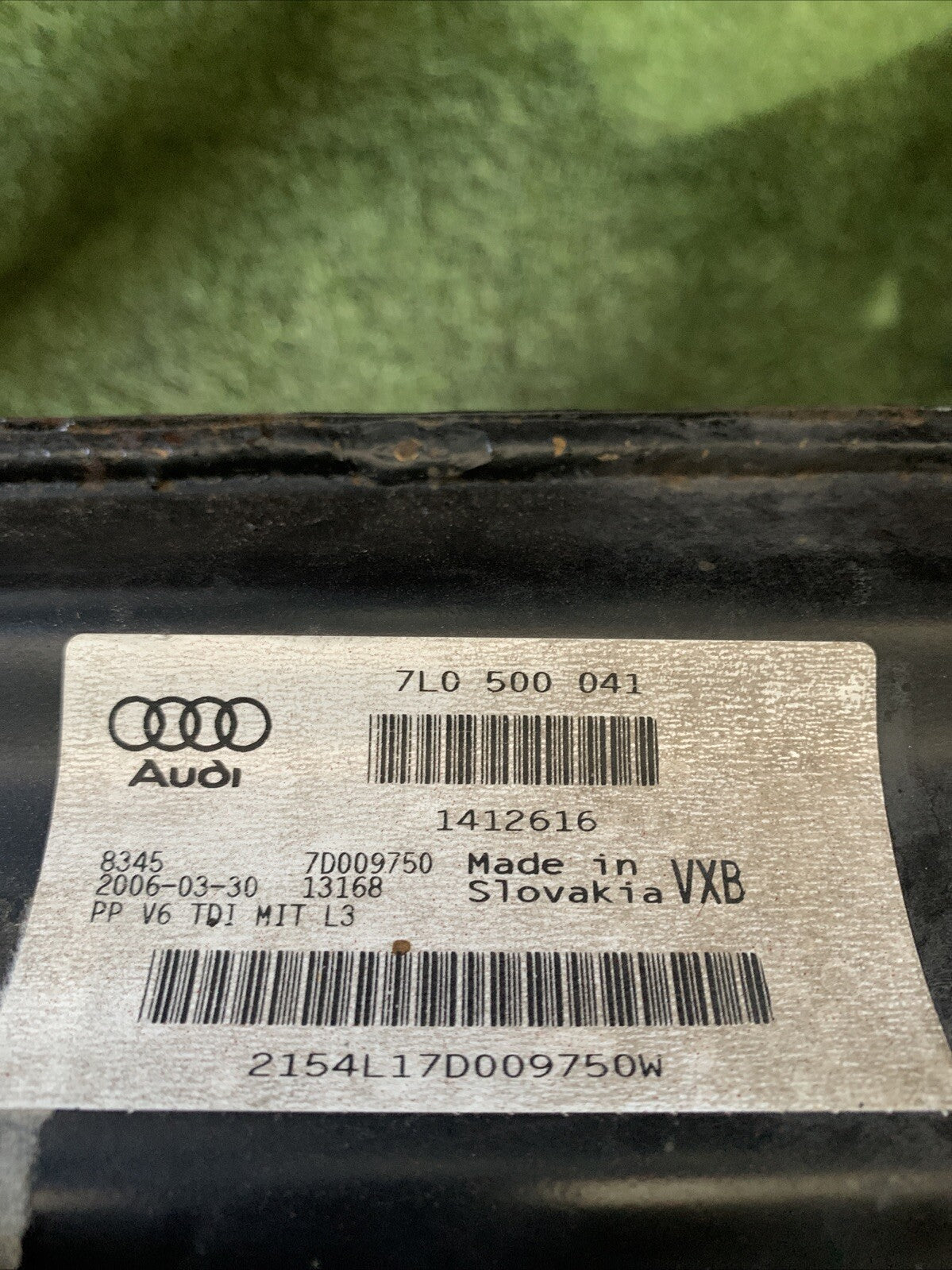 Ponte Assale Posteriore Audi Q7 2006 3.0 Diesel￼ 7L0500041