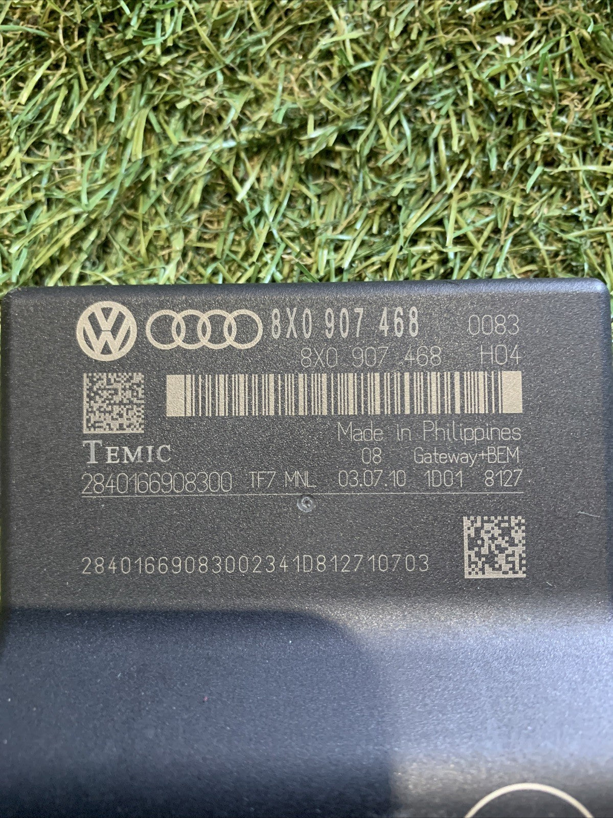 CENTRALINA GATEWAY AUDI A1 2010 1.6 DIESEL 8X0907468
