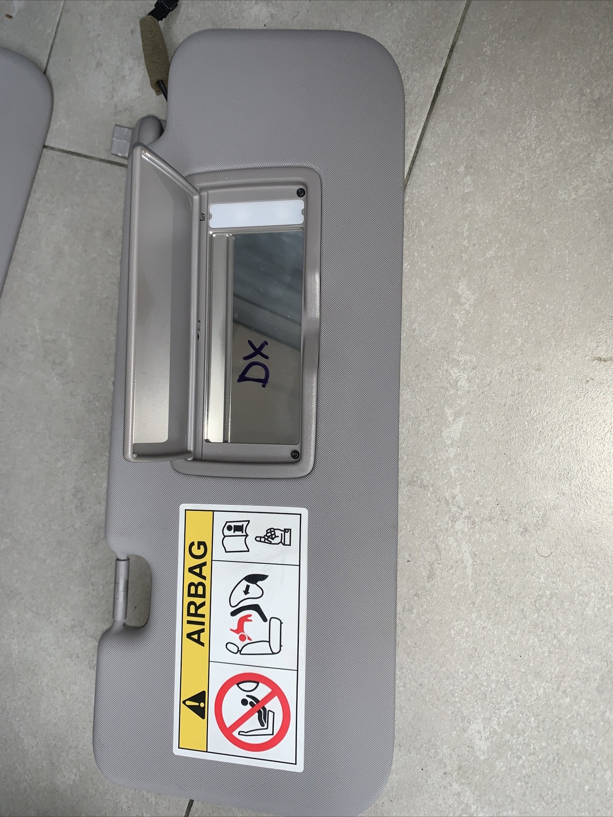 PARASOLE ALETTA LATO PASSEGGERO DESTRO DX ALFA ROMEO Stelvio 2021