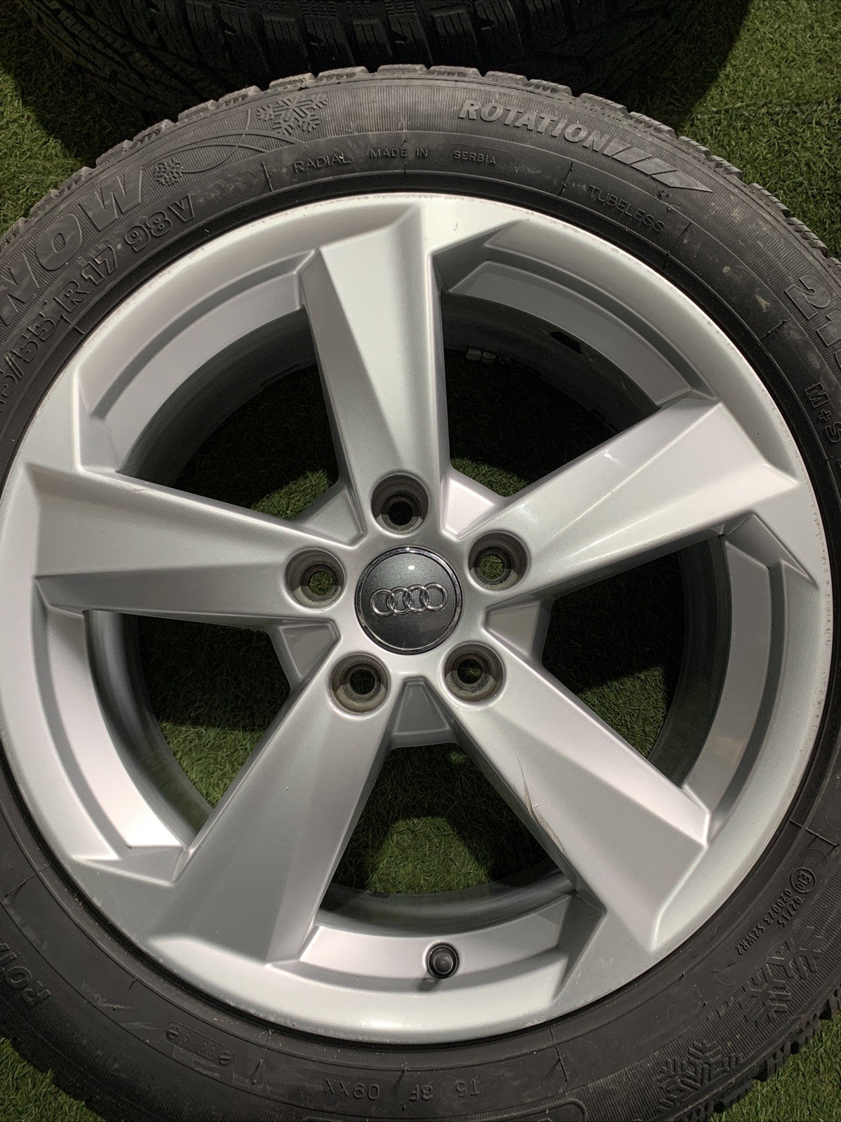 4 Cerchi In Lega Da 17 Con Gomme Audi Q2 81A601025B
