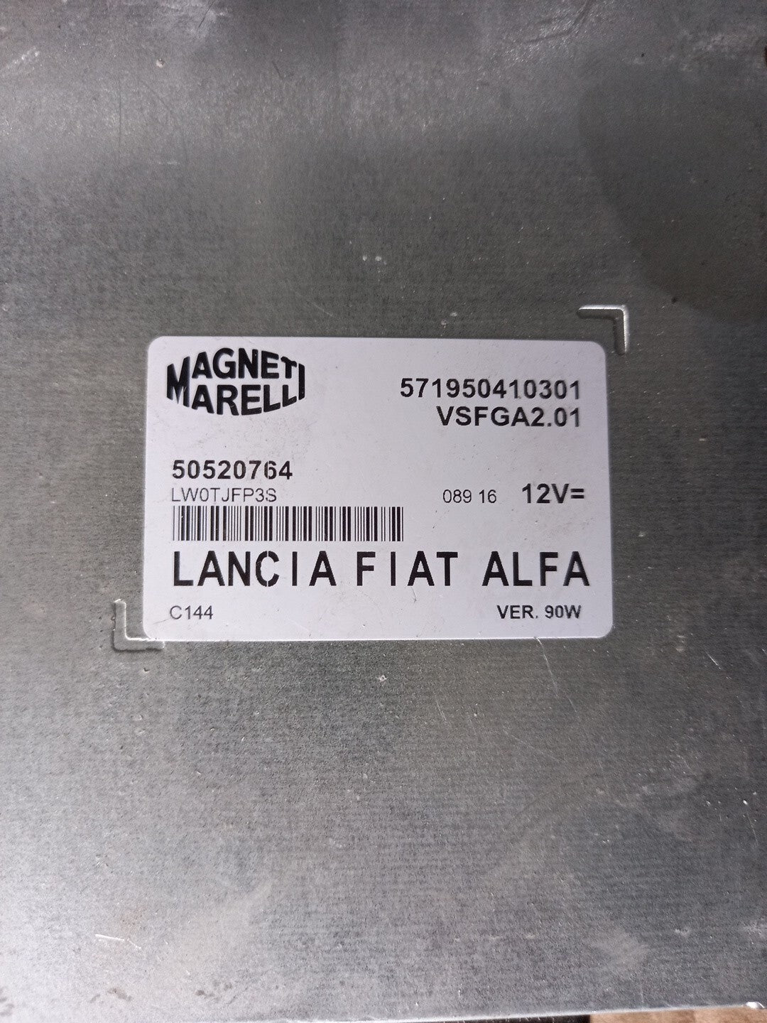 CENTRALINA AUTORADIO FIAT PANDA (312_319) 2012-2022, 50520764